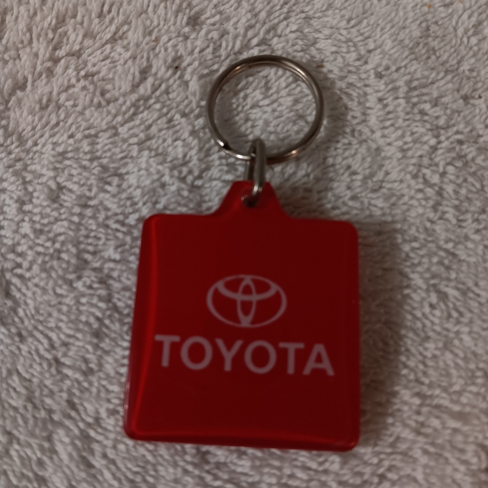 Toyota Red Keychain Accessory
